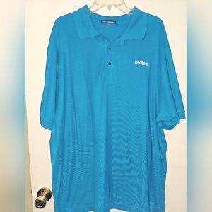 Bright blue Polo - 2XL